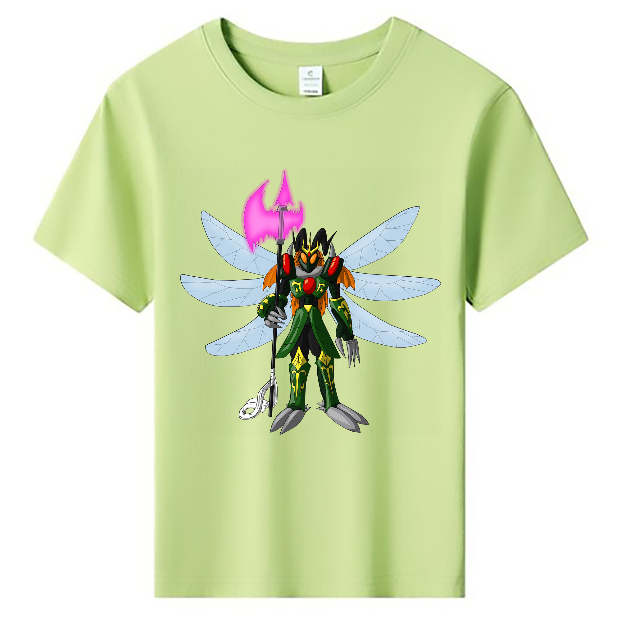 （画像用） Digimon デジタルモンスター/デジモン 綿100％キッズTシャツ（フロントプリント）